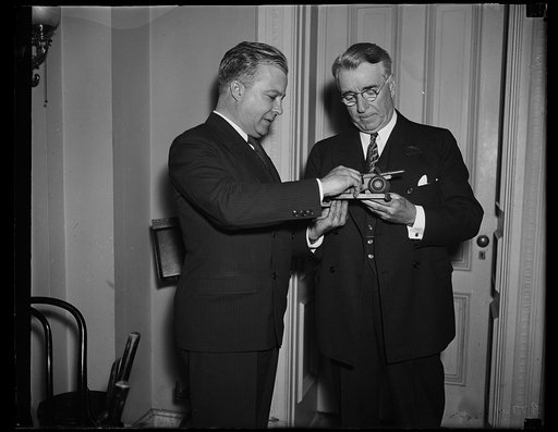 Royal S. Copeland, right
