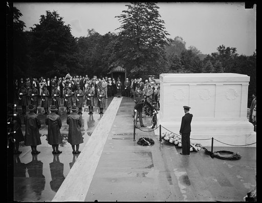 American Legion, unknown soldiers tomb, [Arlington, Virginia