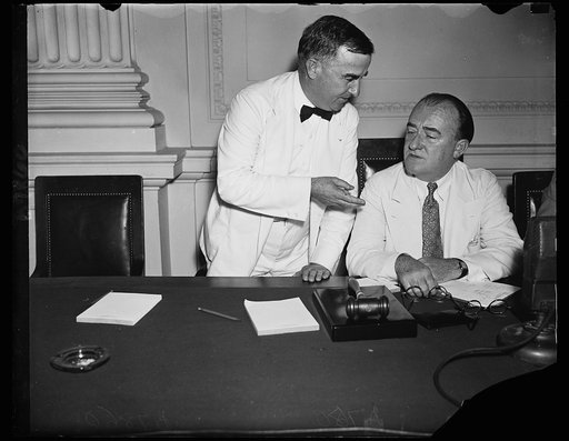 Patton Explains [...] Rep. Nat Patton (D. of Tex) has an idea he desires to impart to Rep. John J. O'Connor, chairman of the House Lobby hearing at its Thursday session. Patton has been mildly "on the spot" at the hearings since testimony inferred that he had received something more or vastly differ