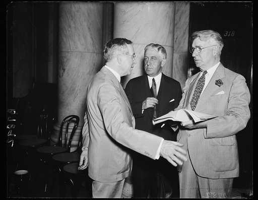 Ewing Y. Mitchell, Sen. Wallace H. White, Jr., Sen. Royal S. Copeland
