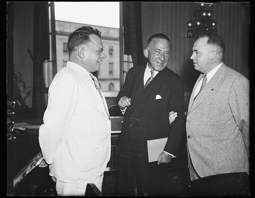 Rep. Maury Maverick, Dr. Ernest Gruening, Rep. Edw. G. Moran