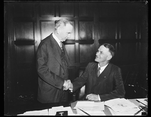 Daniel C. Roper, left