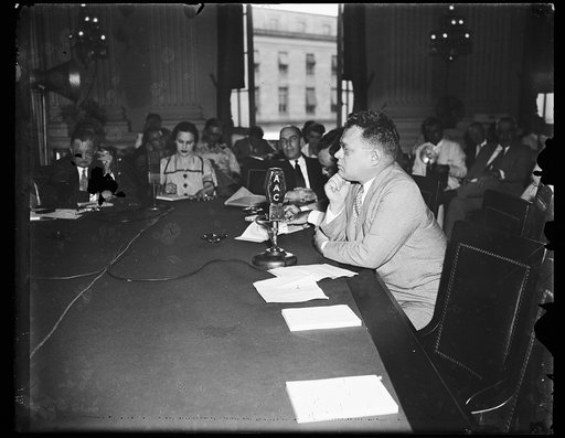 Rep. Maury Maverick. Determined [...] Rep. Maury Maverick, D.of Tex., was one of the determined witnesses who offered opinions regarding the practices of utility holding companies in their lobby activities in connection with the recent Utility "death sentence"
