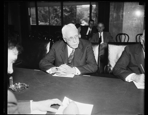 Frank A. Vanderlip, former Pres. National City Bank at Senate hearing. 5/31/35