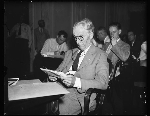 Driscoll back on stand. Rep. D.J. Driscoll (D. of Pa) called back to testify Tuesday at the Senate lobby inquiry, indicates that Western Union and Utility representatives are now trying to make the "fake" wires genuine by getting authentic signatures for the "borrowed" names. 7/23/35