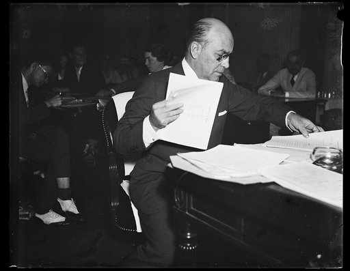 Mr. Ira Campbell, NY Atty. at Senate lobby