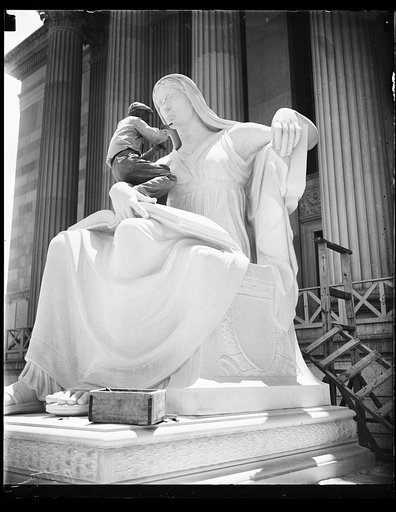 Sculpture: The Future. National Archives building, Washington, D.C.