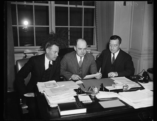 Park M. Smith, John L. Rogers, Chief, W.Y. Blanning of Motor Carriers Bureau of ICC