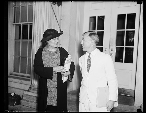 Josephine Roche, Treasury Dept. and John Studebaker, Commissioner of Education