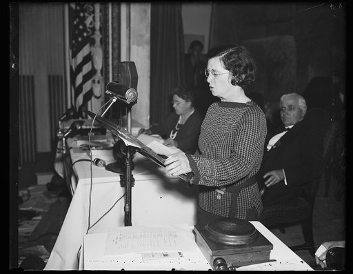 Rose Schneiderman, Pres. of Nat Women's Trade Union League
