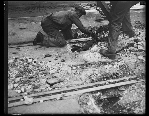 Track removing