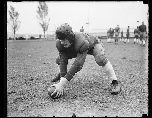Wash. D.C. Captain of Navy team. Ben Robertshaw, Captain of the Navy team who expects to beat Notre Dame to the draw when he and his team faces them this coming Saturday. Robertshaw plays center