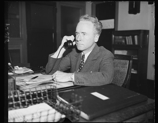 Lt. Comdr. J.J. Hughes U.S.N. Communication Officer