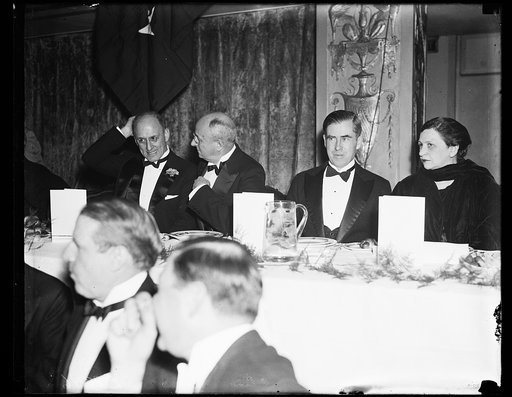 Henry Morgenthau, Homer S. Cummings, Henry A. Wallace, and Frances Perkins
