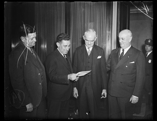 Joseph Byrns, 2nd from right