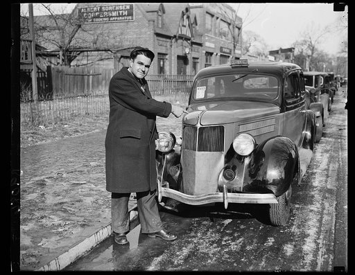 Heated taxi cab