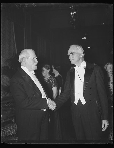 Charles Evans Hughes and Joseph Byrns