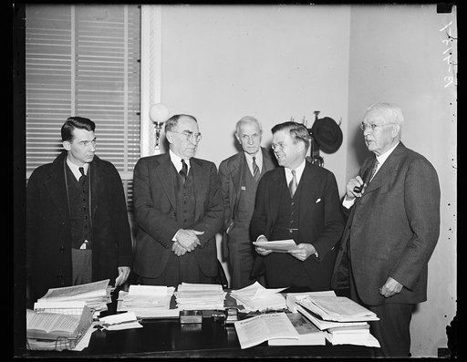 William B. Bankhead, 2nd from left
