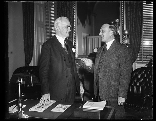 Joseph Byrns, left