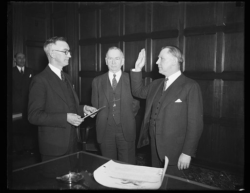 Daniel C. Roper, center
