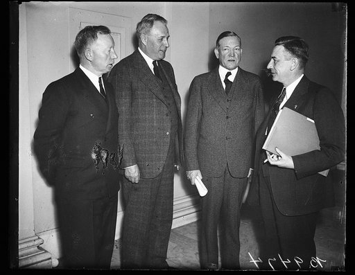 Charles L. McNary, 2nd from right