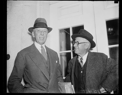 Men at White House, Washington, D.C.