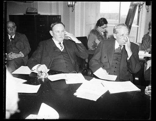 Joseph T. Robinson, left