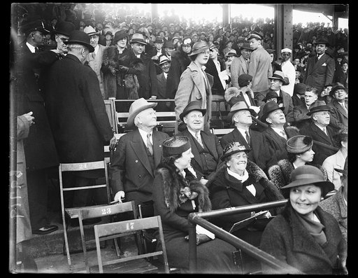 John Nance Garner in stands