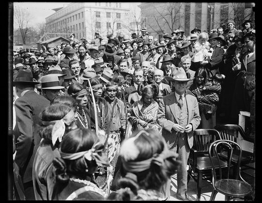 Gathering with Native Americans, Washington, D.C.