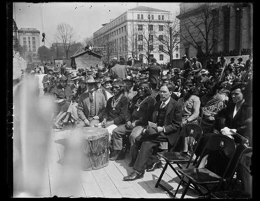 Gathering with Native Americans, Washington, D.C.