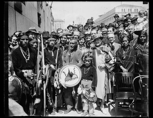 Gathering with Native Americans, Washington, D.C.