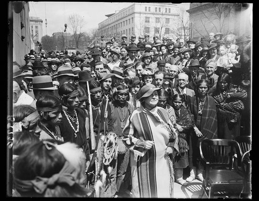 Gathering with Native Americans, Washington, D.C.