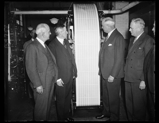 James Farley, 2nd from right