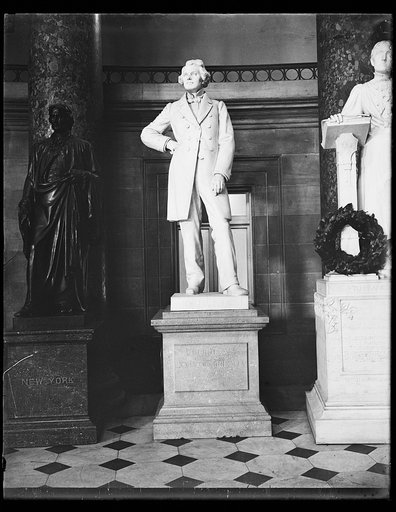 Statue: Florida's memorial to John Gorrie, M.D. Statuary Hall, U.S. Capitol, Washington, D.C.