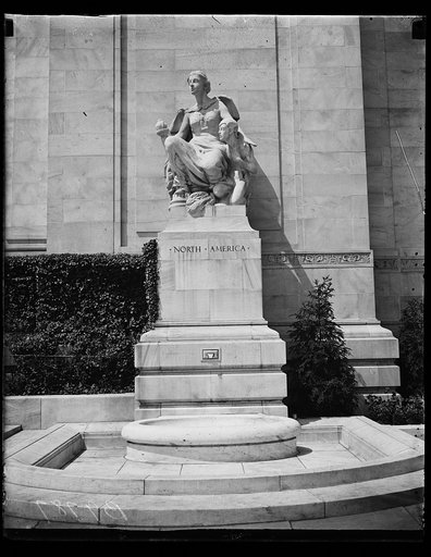 Statue: "North America," Washington, D.C.