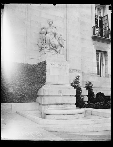 Statue: "North America," Washington, D.C.