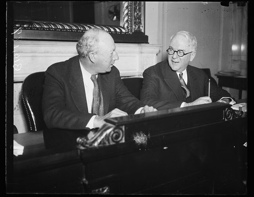 Pat Harrison, left