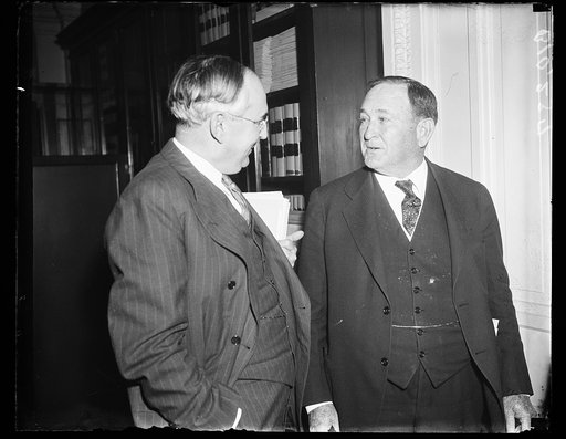 Joseph T. Robinson, right