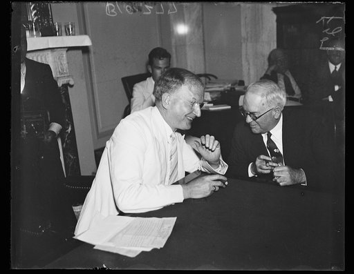 Burton K. Wheeler, left