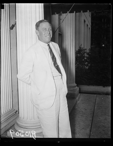 Man at White House, Washington, D.C.