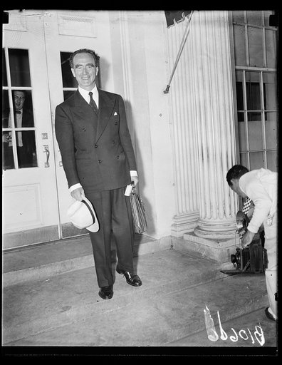 Frank Murphy at White House, Washington, D.C.