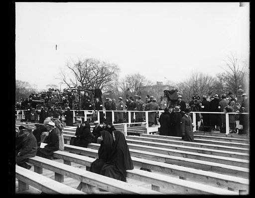 Inauguration of Franklin D. Roosevelt. Viewing stands. Washington, D.C.
