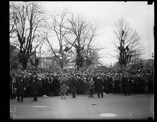 Franklin D. Roosevelt inauguration at U.S. Capitol, Washington, D.C.