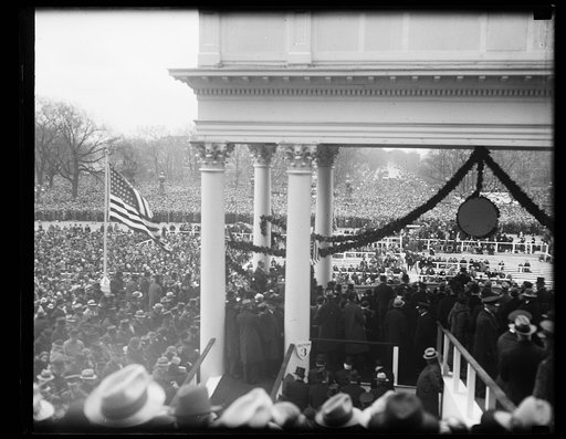 Franklin D. Roosevelt inauguration at U.S. Capitol, Washington, D.C.