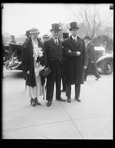 Franklin D. Roosevelt inauguration. Eleanor Roosevelt and Franklin D. Roosevelt