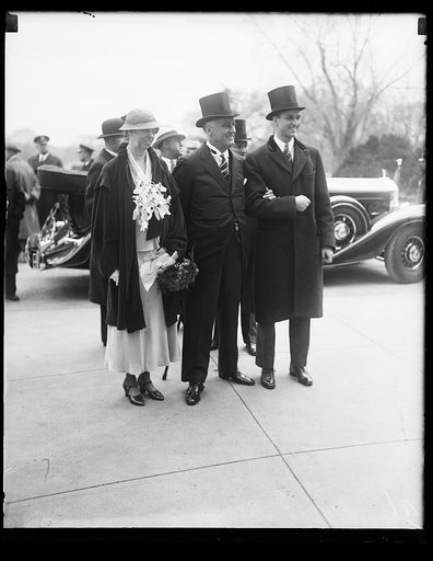 Franklin D. Roosevelt inauguration. Eleanor Roosevelt and Franklin D. Roosevelt