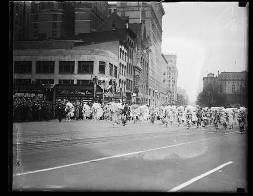 Franklin D. Roosevelt inauguration. Parade. Washington, D.C.