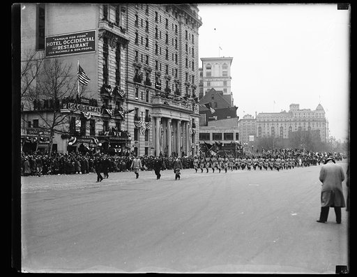 Franklin D. Roosevelt inauguration. Parade. Washington, D.C.