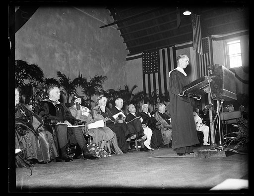 President Roosevelt at Catholic University, Washington, D.C.