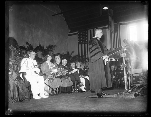 President Roosevelt at Catholic University, Washington, D.C.